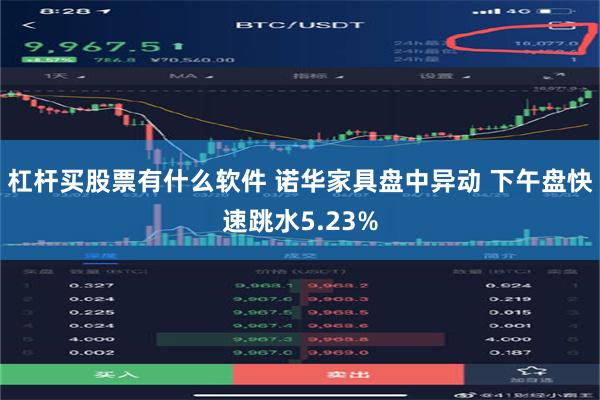 杠杆买股票有什么软件 诺华家具盘中异动 下午盘快速跳水5.23%