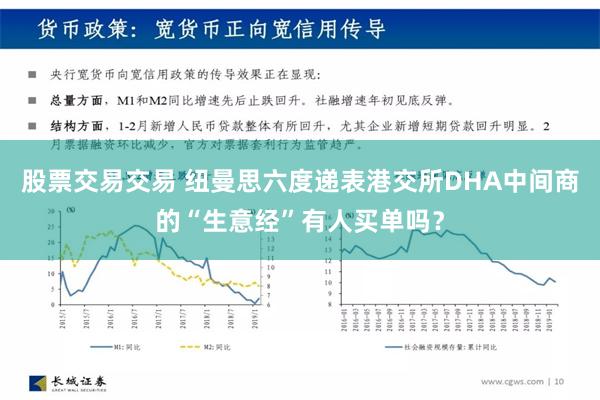 股票交易交易 纽曼思六度递表港交所DHA中间商的“生意经”有人买单吗？