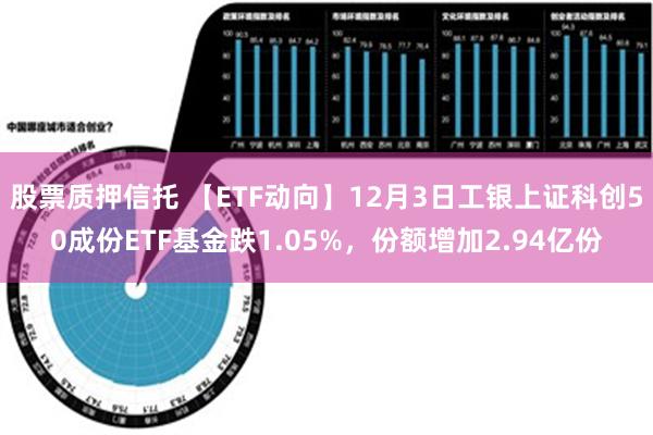 股票质押信托 【ETF动向】12月3日工银上证科创50成份ETF基金跌1.05%，份额增加2.94亿份